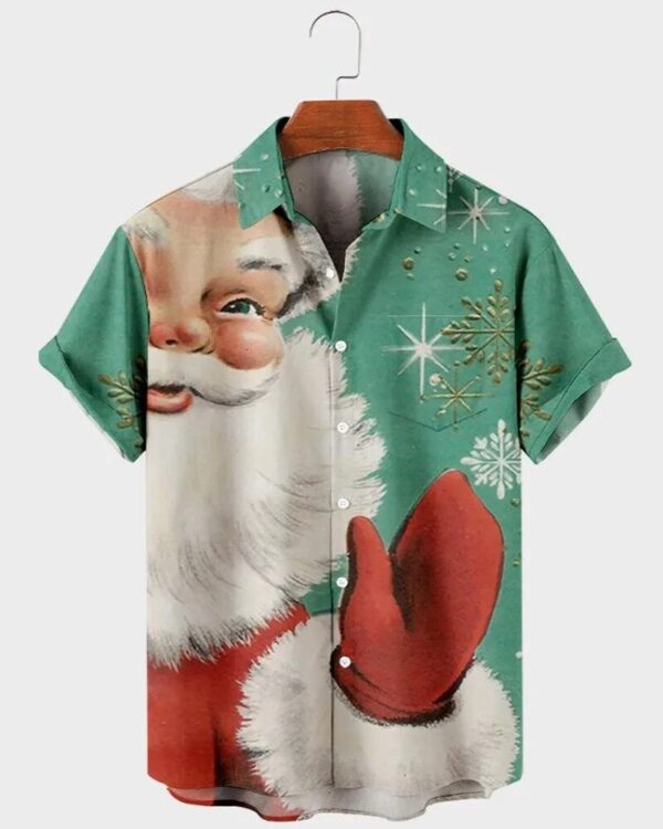 Hawaiian 3D oil painting geometric printing short sleeved top for men's fashionable clothing summer beach vacation casual shirt - Image 14