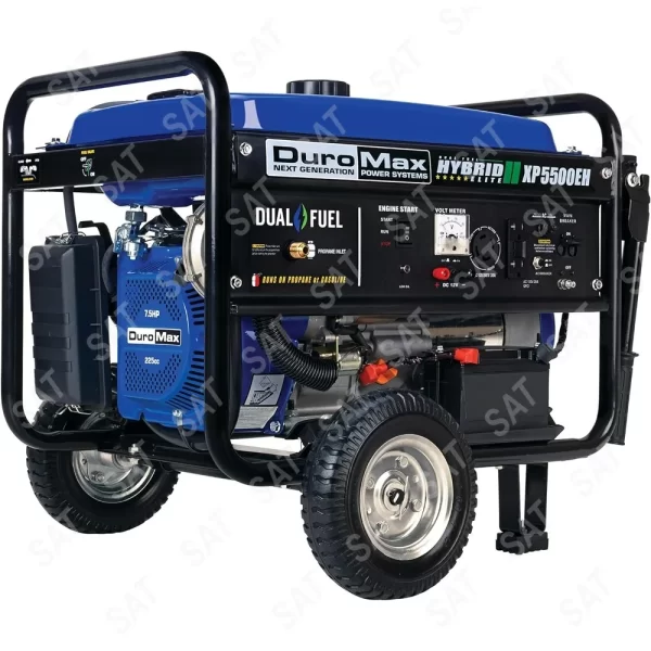 For XP5500EH Electric Start-Camping & RV Ready, 50 State Approved Dual Fuel Portable Generator-5500 Watt Gas or Propane Powered - Image 7